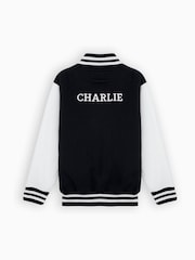 Personalised Kids Varsity Jacket by Dollymix - Image 2 of 5