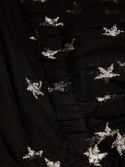 Monsoon Black Star Print Tulle Dress - Image 3 of 3