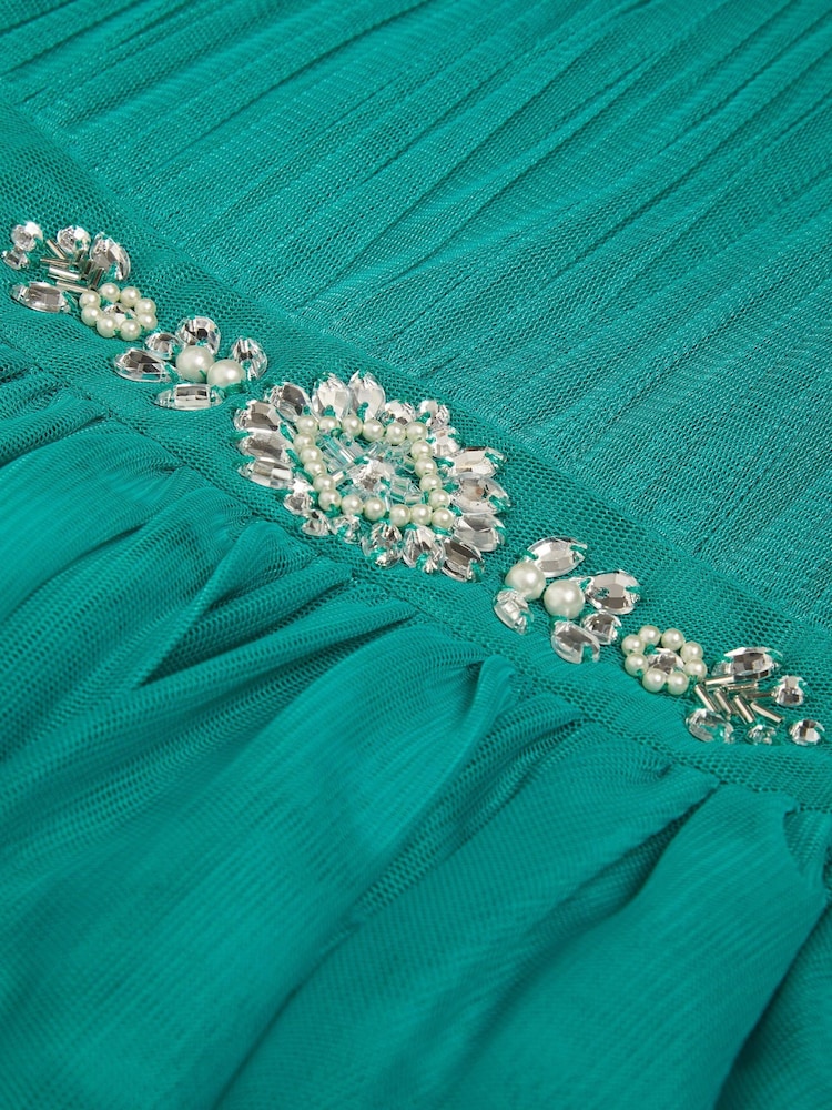 Monsoon Green Penelope Belt Dress - Image 2 of 2