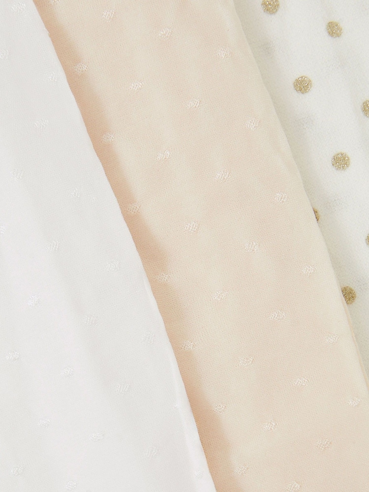 Monsoon Natural Baby Tights 3 Pack - Image 2 of 2 Monsoon Natural Baby Tights 3 Pack - Image 2 of 2