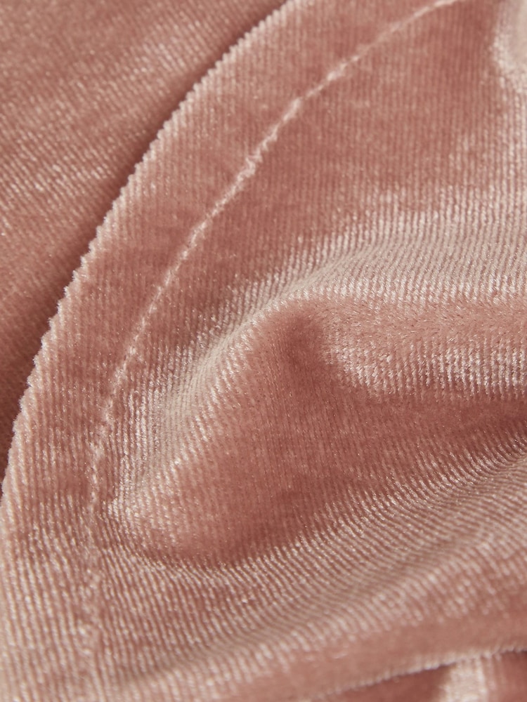 Monsoon Pink Baby Velvet Niamh Cardigan - Image 3 of 3 Monsoon Pink Baby Velvet Niamh Cardigan - Image 3 of 3
