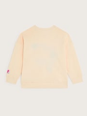 Monsoon Natural 100% Cotton Don't Over Think It Graphic Sweatshirt - Image 2 of 3