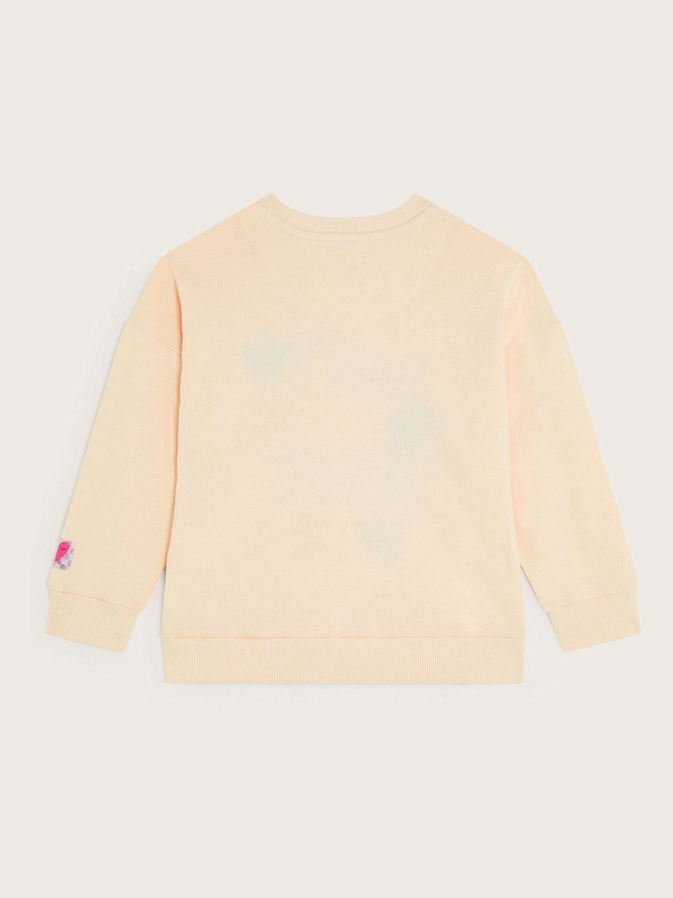 Monsoon Natural 100% Cotton Don't Over Think It Graphic Sweatshirt - Image 2 of 3 Monsoon Natural 100% Cotton Don't Over Think It Graphic Sweatshirt - Image 2 of 3