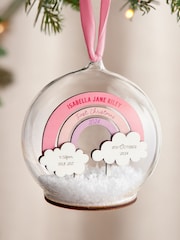 Rainbow Baby Details First Christmas Bauble by No Ordinary Gift - Image 2 of 4