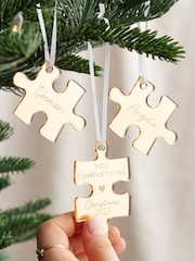 You Complete Me Couples Christmas Decoration Set by No Ordinary Gift - Image 2 of 2