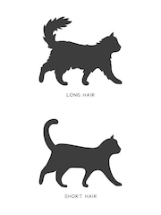 Cat And Moon Layered Mirror Hanging Christmas Decoration by No Ordinary Gift - Image 3 of 3