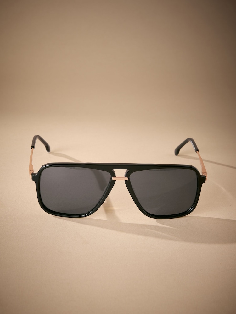 Black Signature Navigator Sunglasses - Image 2 of 6 Black Signature Navigator Sunglasses - Image 2 of 6