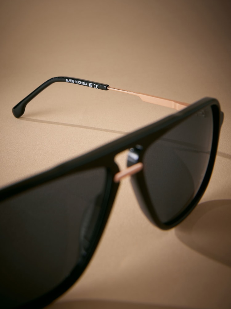 Black Signature Navigator Sunglasses - Image 4 of 6