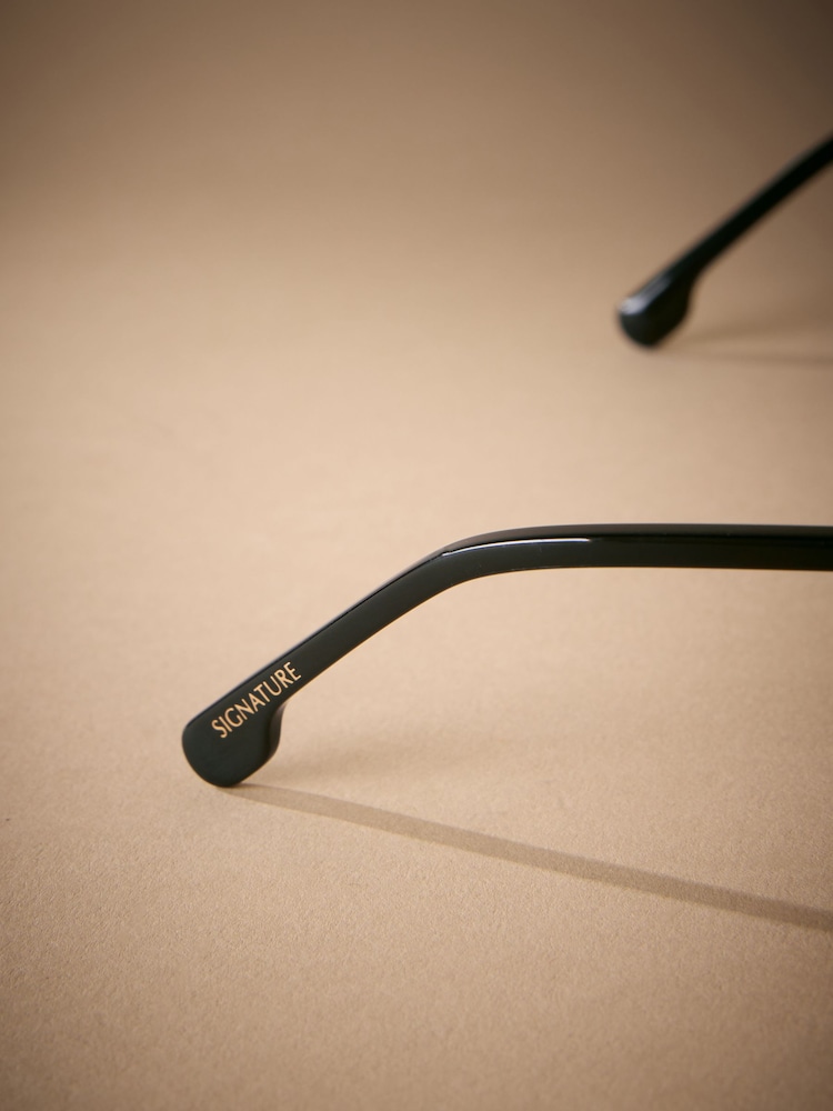 Black Signature Navigator Sunglasses - Image 5 of 6