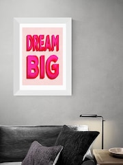 East End Prints White Dream Big Wall Art by Show Me Mars - Image 1 of 3