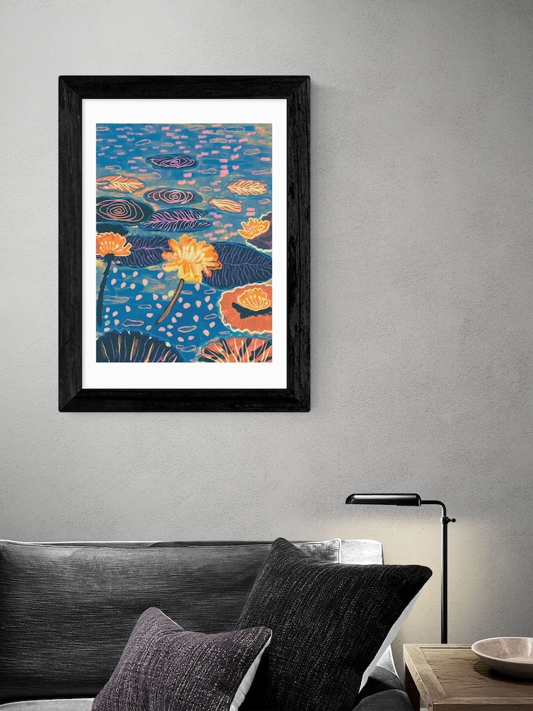East End Prints Black Magic Pond Framed Print Wall Art by Alisa Galitsyna - Image 1 of 3