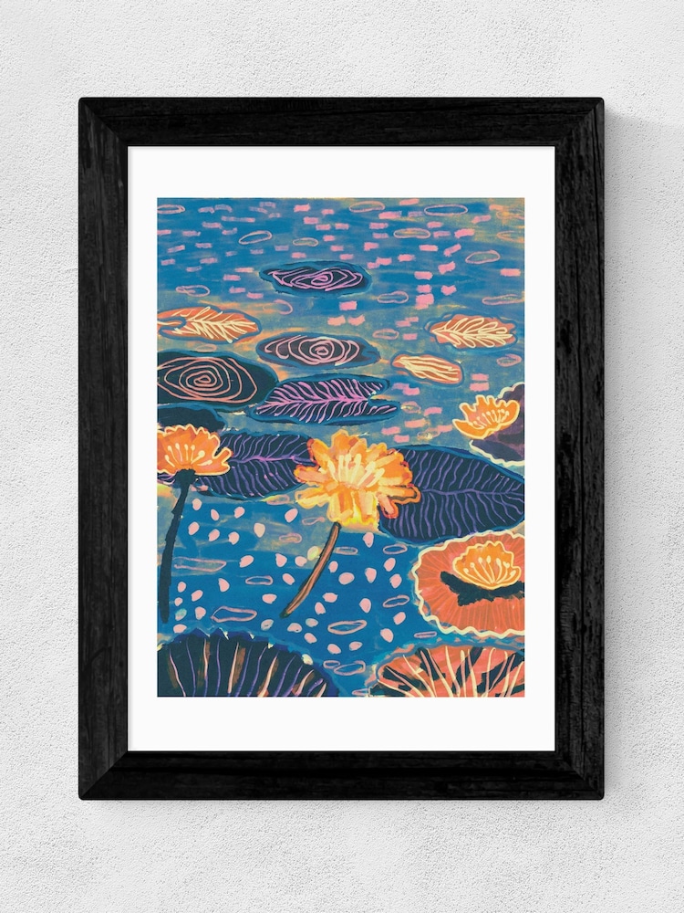 East End Prints Black Magic Pond Framed Print Wall Art by Alisa Galitsyna - Image 2 of 3