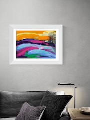 East End Prints White New Horizons Framed Print Wall Art by Lucy Merriman - Image 1 of 3