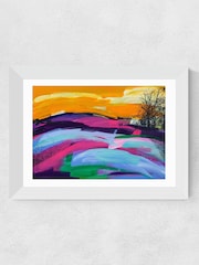 East End Prints White New Horizons Framed Print Wall Art by Lucy Merriman - Image 2 of 3