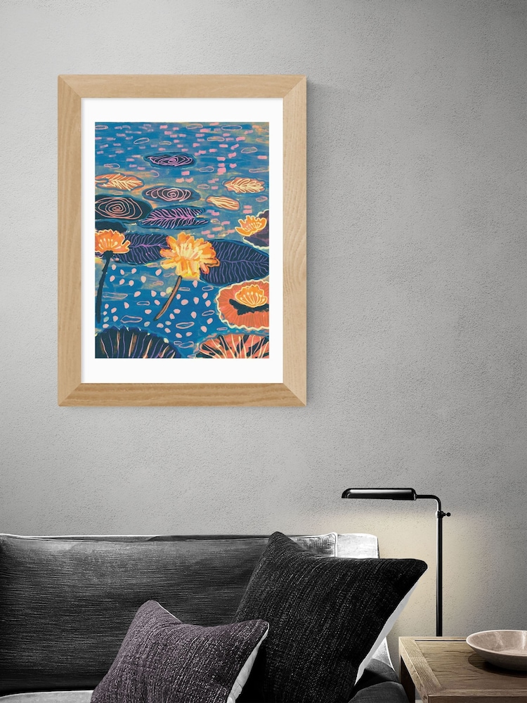 East End Prints Oak Magic Pond Framed Print Wall Art by Alisa Galitsyna - Image 1 of 3