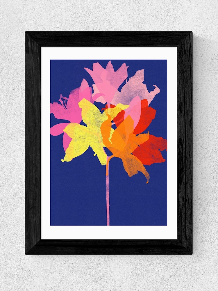 East End Prints Black Lily 41 Framed Print by Garima Dhavan - Image 2 of 3