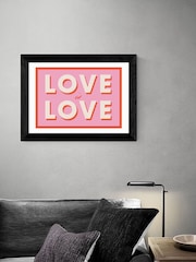 East End Prints Black Love is Love Wall Art by Studio Eleni - Image 1 of 3