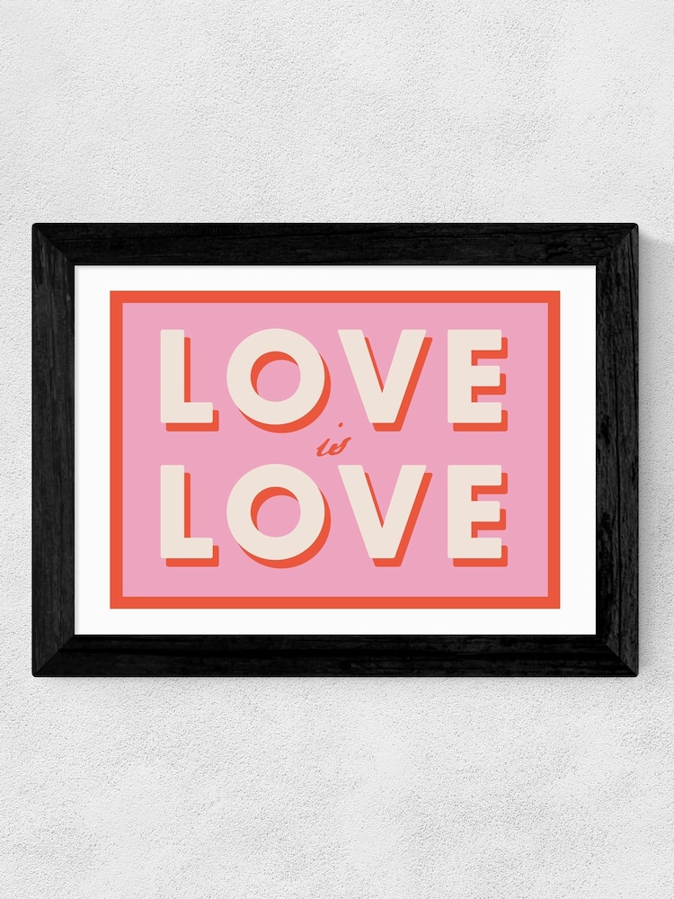 East End Prints Black Love is Love Wall Art by Studio Eleni - Image 2 of 3 East End Prints Black Love is Love Wall Art by Studio Eleni - Image 2 of 3