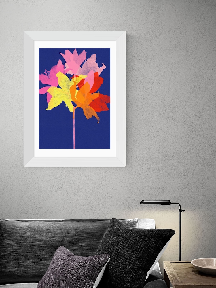 East End Prints White Lily 41 Framed Print by Garima Dhavan - Image 1 of 3