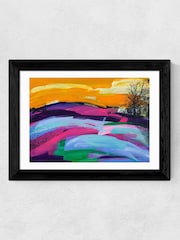 East End Prints Black New Horizons Framed Print Wall Art by Lucy Merriman - Image 2 of 3
