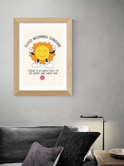 East End Prints Oak Good Morning Sunshine Wall Art by Mother & Sun Studio - Image 1 of 3