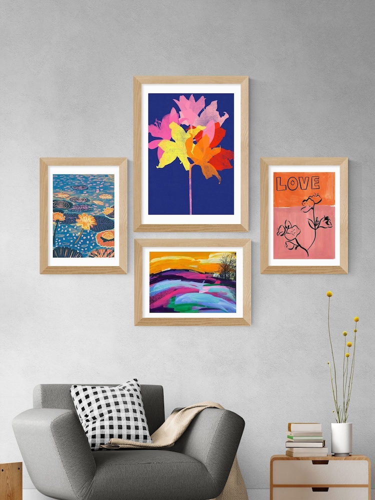East End Prints Oak New Horizons Framed Print Wall Art by Lucy Merriman - Image 3 of 3