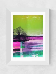 East End Prints White Hungry For Beauty Framed Print Wall Art by Lucy Merriman - Image 2 of 3