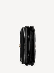 Tory Burch Black Kira Diamond Quilt Mini Flap Bag - Image 5 of 6