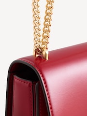 Tory Burch Red Eleanor E/W Small Convertible Shoulder Bag - Image 10 of 11