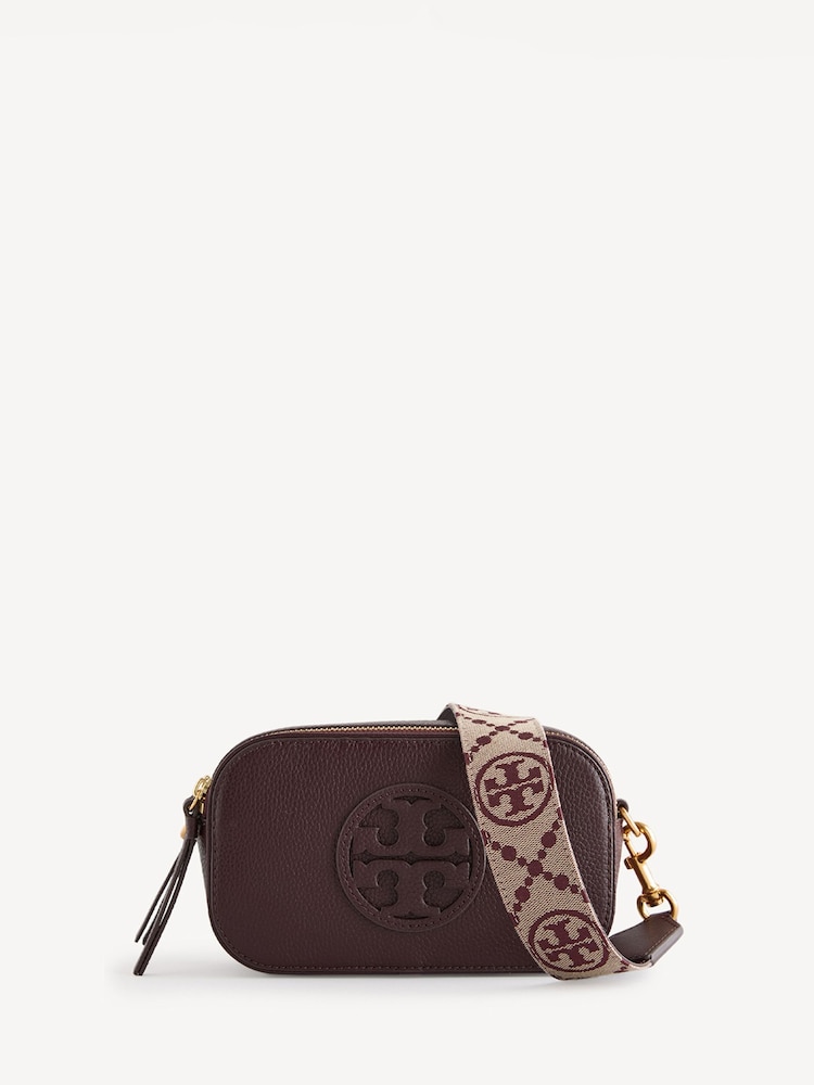 Tory Burch Red Miller Mini Cross-Body Bag - Image 1 of 1 Tory Burch Red Miller Mini Cross-Body Bag - Image 1 of 1