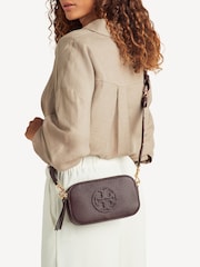 Tory Burch Brown Miller Mini Cross-Body Bag - Image 2 of 8
