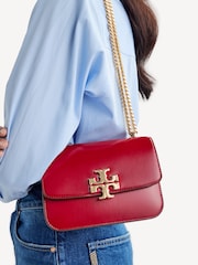 Tory Burch Red Eleanor Small Convertible Shoulder Bag - Image 2 of 7