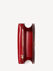 Tory Burch Red Eleanor Small Convertible Shoulder Bag - Image 6 of 7