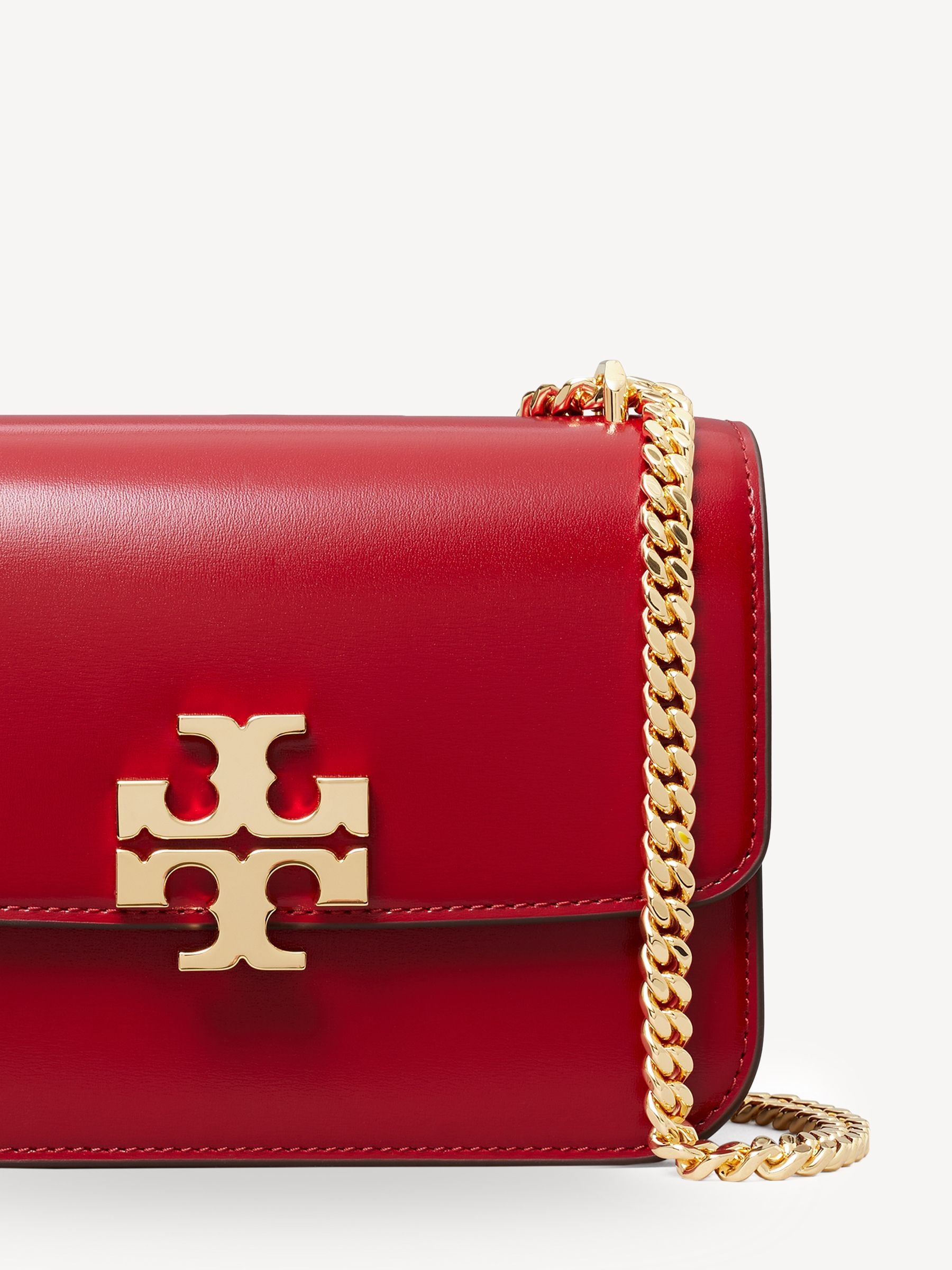 TORY BURCH レッド ショルダーバッグ 保存袋付き Buy Tory Burch Red Eleanor Small Convertible Shoulder Bag from the