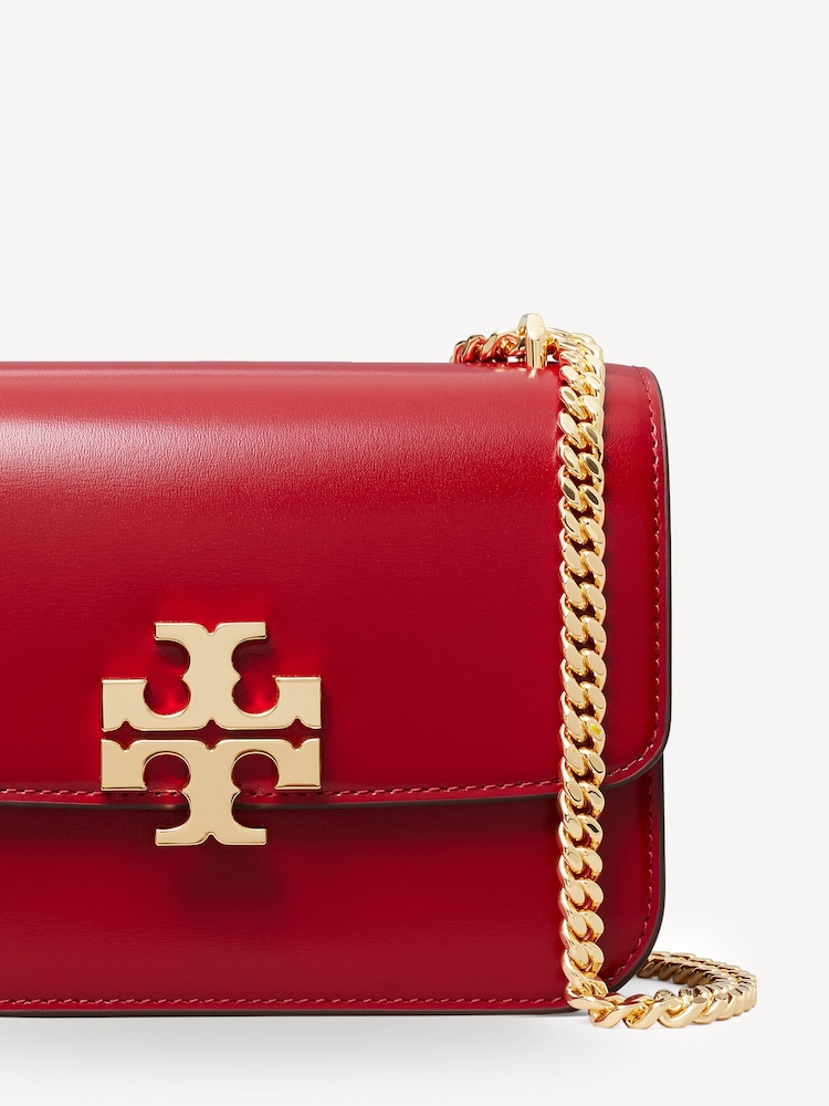 Tory Burch Red Eleanor Small Convertible Shoulder Bag - Image 7 of 7