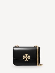 Tory Burch Black Eleanor Small Convertible Shoulder Bag - Image 1 of 7