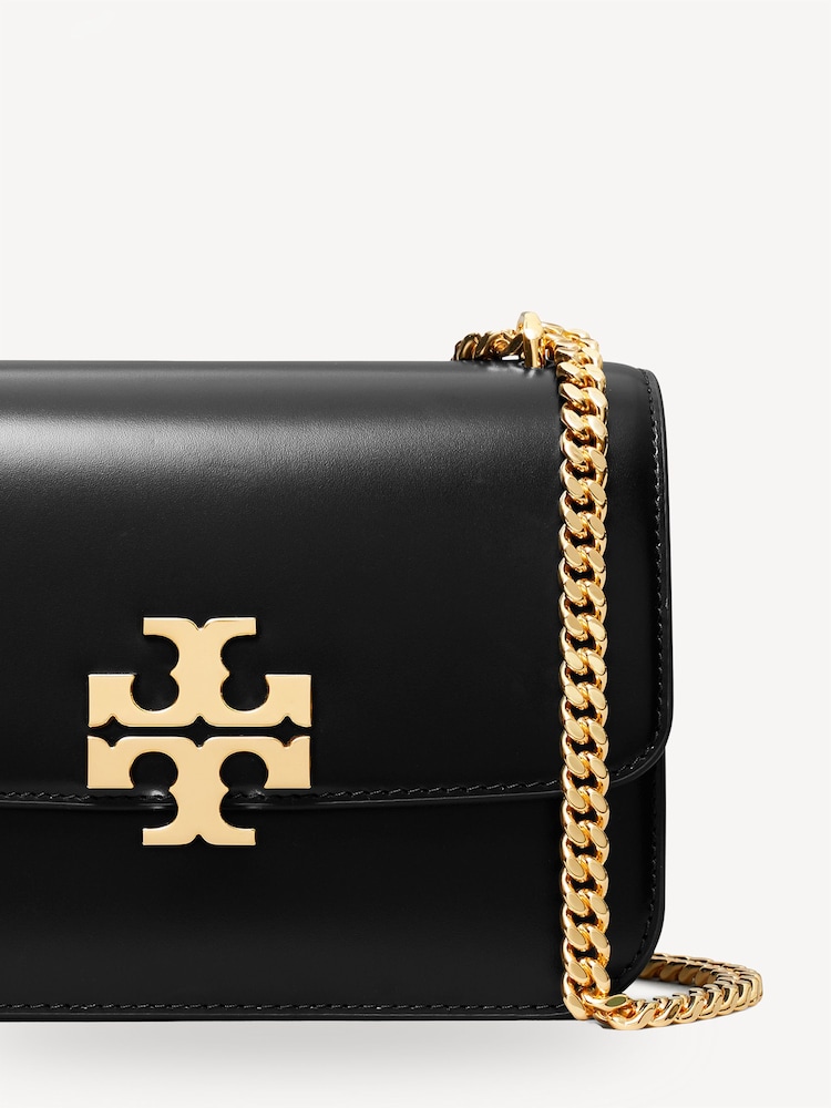 Tory Burch Black Eleanor Small Convertible Shoulder Bag - Image 7 of 7