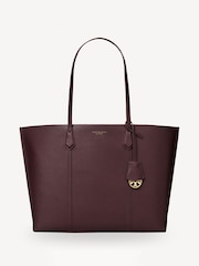Tory Burch Red Perry Triple-Compartment Tote - Image 1 of 5