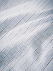 Neutral Brown Slim Fit Signature Premium Textured Shirt - Image 8 of 8