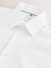 White/Green with Pocket Square Slim Fit Occasion Shirt And Tie Pack - Image 8 of 9