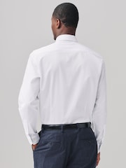 White/Blue ditsy floral tie Slim Fit Occasion Shirt And Tie Pack - Image 3 of 8