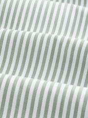 Green Bengal Slim Fit Signature 100% Cotton Bengal Stripe Shirt - Image 7 of 7