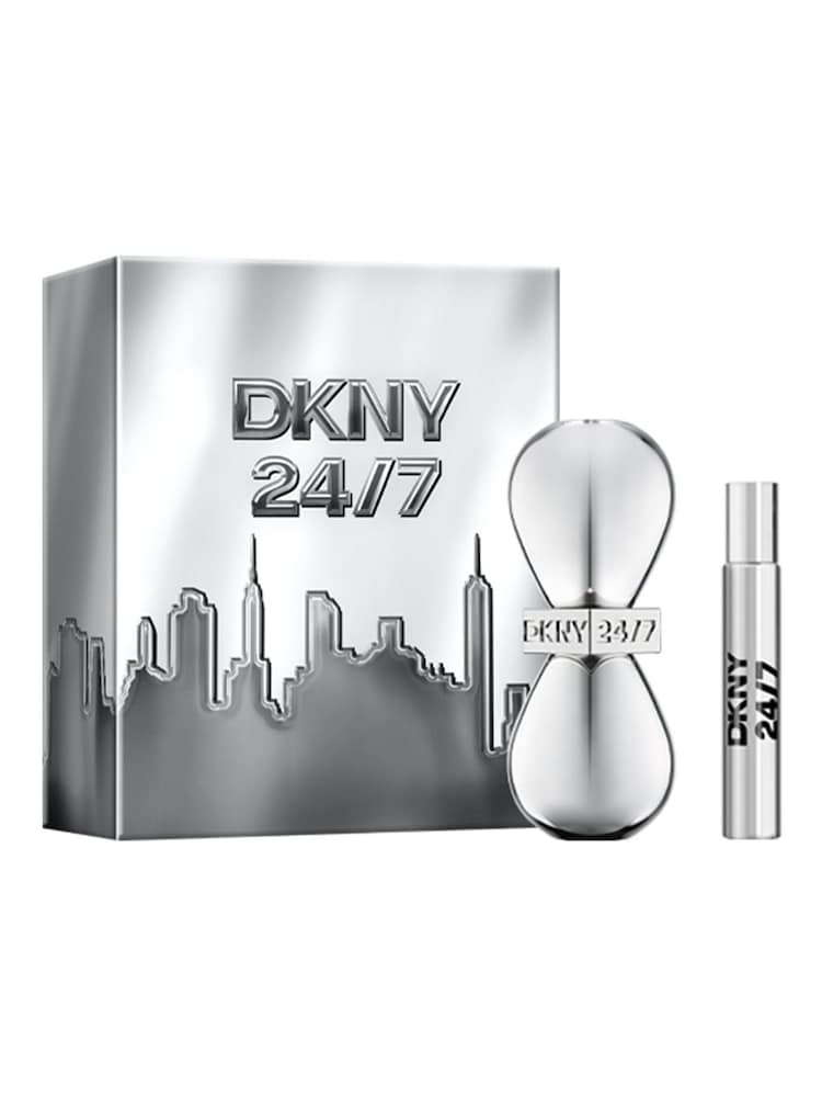 DKNY 24/7 Eau de Parfum 50ml & Travel Spray 15ml Gift Set (Worth £76) - Image 1 of 4