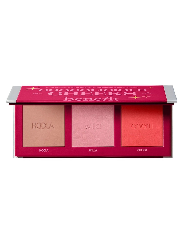 Benefit Chocolicious Cheeks Hoola Bronzer and Blush Gift Palette (Worth £50) - Image 1 of 4