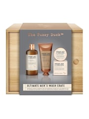 Baylis & Harding Mens Bergamot, Hemp & Sandalwood Ultimate Wash Crate Brown Gift Set - Image 1 of 5