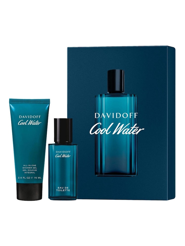 Davidoff Cool Water Man Eau de Toilette 40ml Gift Set (Worth £38) - Image 1 of 4