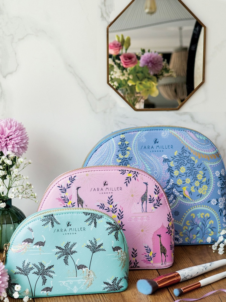 Sara Miller Savannah Large Cosmetic Bag - Image 3 of 3
