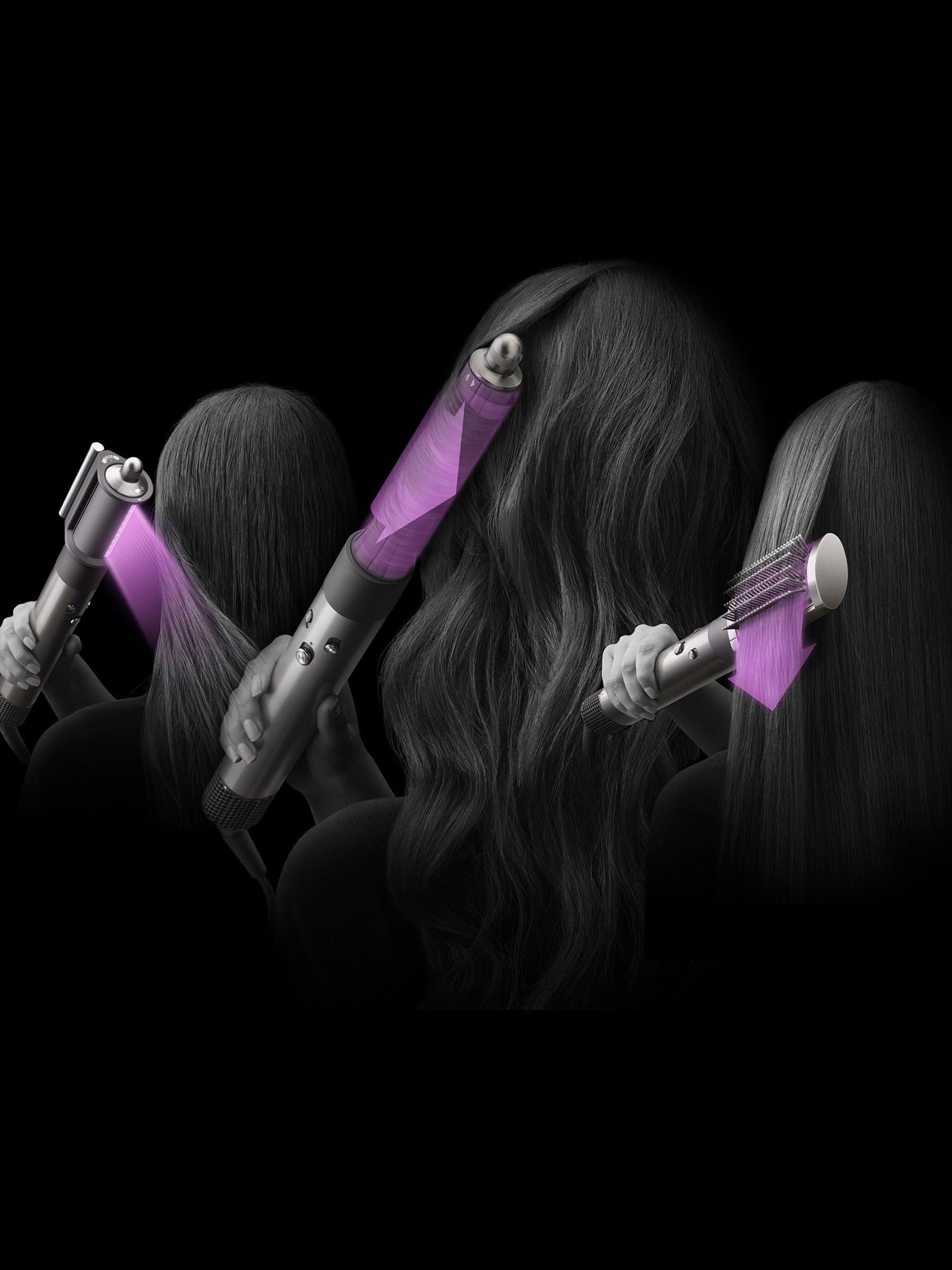 Airwrap Complete Dyson Airwrap Long Barrel Purple Dyson Airwrap