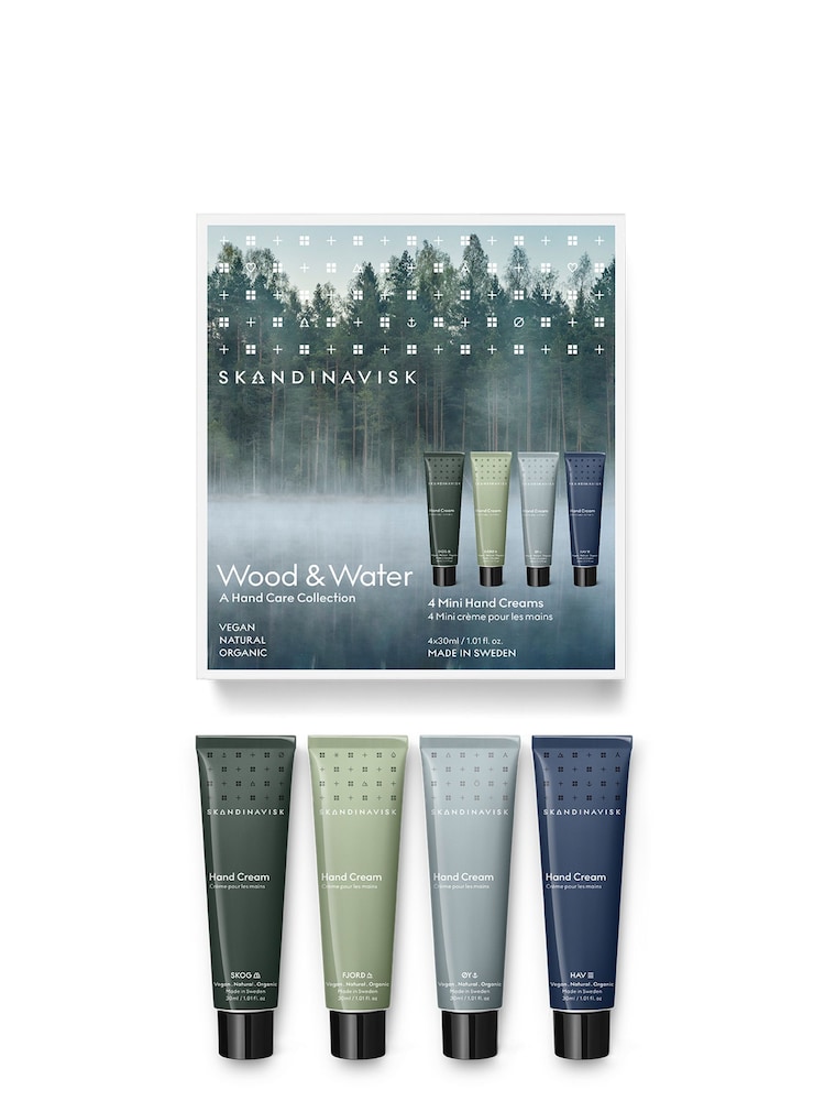 SKANDINAVISK Wood & Water Mini Handcream Giftset (30mlx 4) - Image 1 of 5