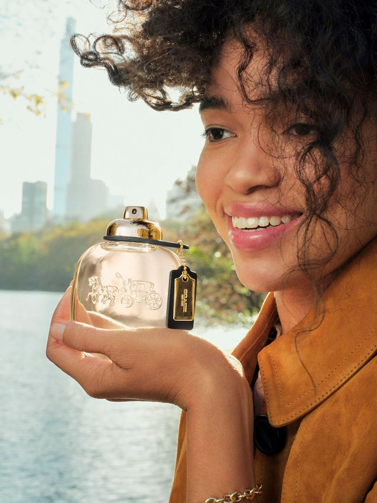 COACH Eau De Parfum 90ml, Travel Spray 7.5ml & Body Lotion 100ml Gift Set (Worth £102) - Image 3 of 3